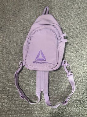 Reebok Lavender Mini Sling Backpack